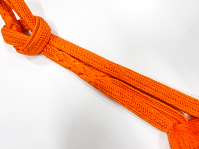 正絹　手組帯締め